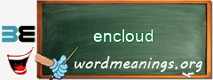 WordMeaning blackboard for encloud
